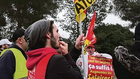 Illustration - grève pour les salaires