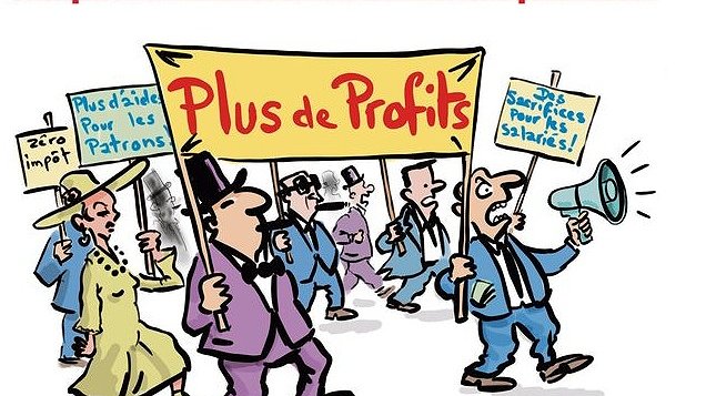 Illustration - la grand-messe des patrons