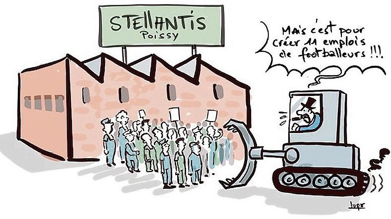 Illustration - de PSA au PSG, il n’y a qu’un pAs