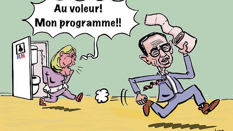 Illustration - la course aux mensonges