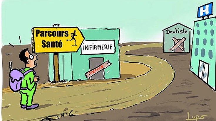 Illustration - des Assises dans le vide