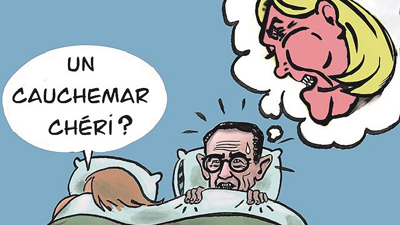 Illustration - LR au bord de la crise de nerfs