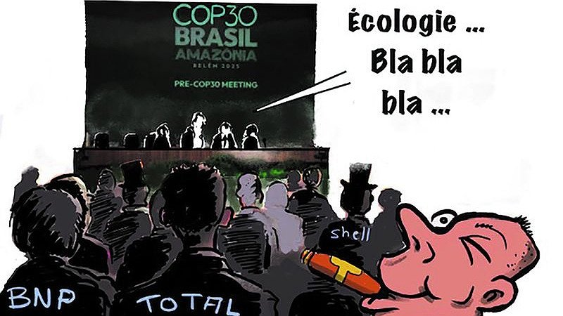 Illustration - une COP 30 pour la galerie