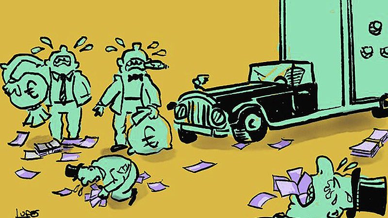 Illustration - Tout ce qu’ils ont, ils l’ont volé !