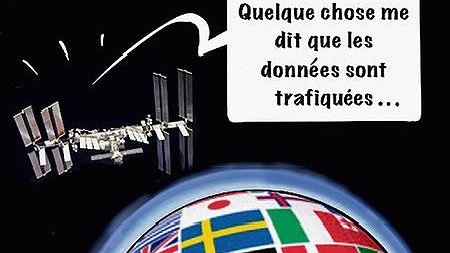 Illustration - à bas les frontières !