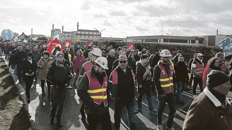 Illustration - mobilisation contre les licenciements