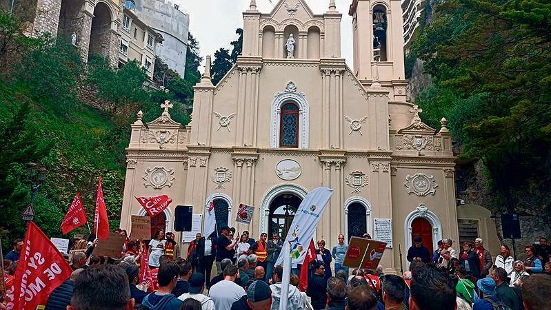 Illustration - journée de grève sur le rocher