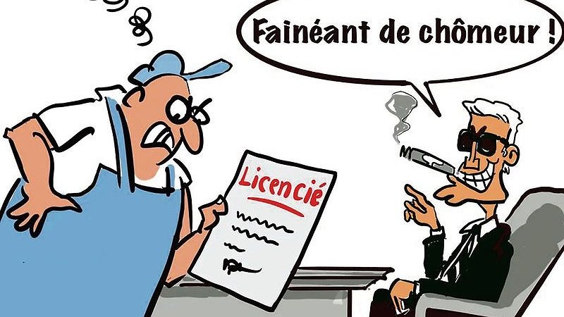 Illustration - des mesures contre les travailleurs