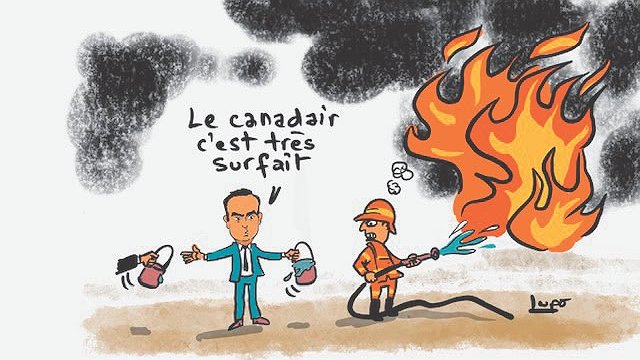 Illustration - le mépris de Lecornu