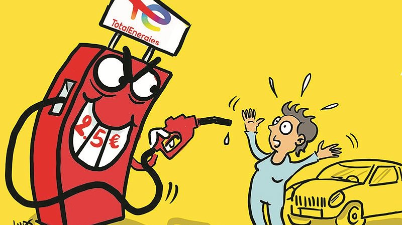 Illustration - du carburant pour les urnes