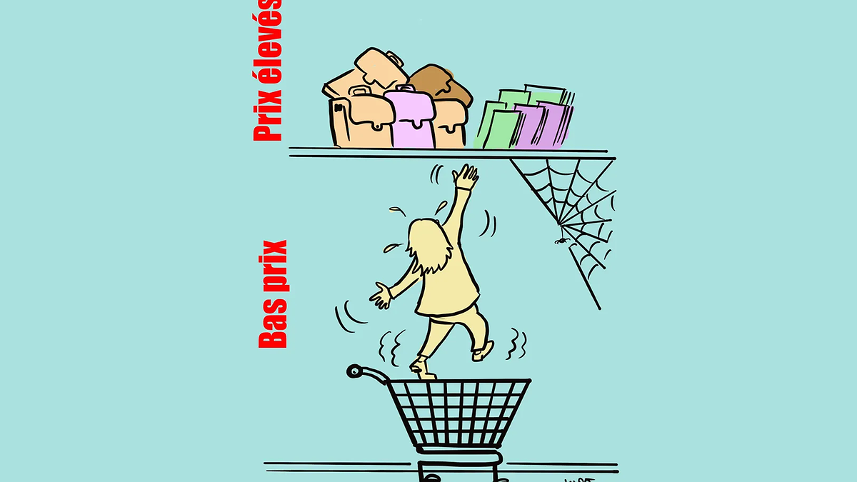 Illustration - certains se gavent, d’autres ne mangent pas