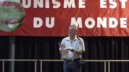 Illustration Allocution d'Alain Ziegler à la fête de Grenoble