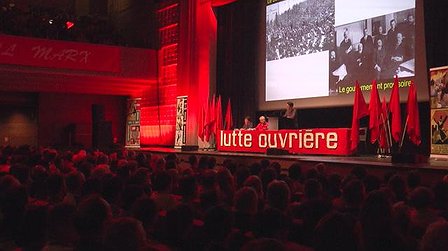 Illustration Discours de Nathalie Arthaud