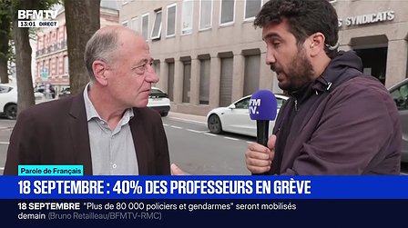 Illustration Interview de Thomas Rose sur la mobilisation du 18 septembre