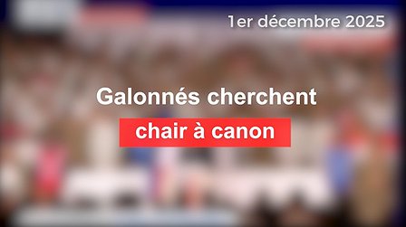 Illustration Galonnés cherchent chair à canon !