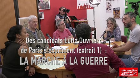 Illustration La marche à la guerre